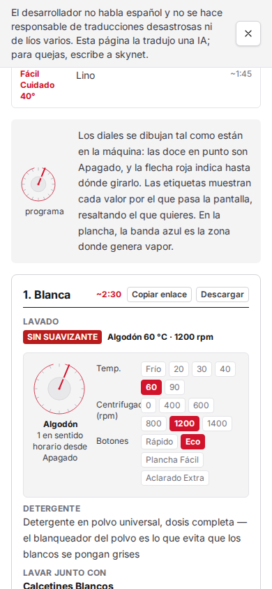 Los botones propios de Download y Copy link de una sola tarjeta